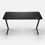 Essentials 120 Gaming Desk | LEDs, Headphone & Drink Mounts (Carbon Fibre Black, 120cm) Gaming Desk - Marcel Olsen