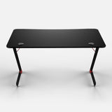 Essentials 120 Gaming Desk | LEDs, Headphone & Drink Mounts (Carbon Fibre Black, 120cm) Gaming Desk - Marcel Olsen