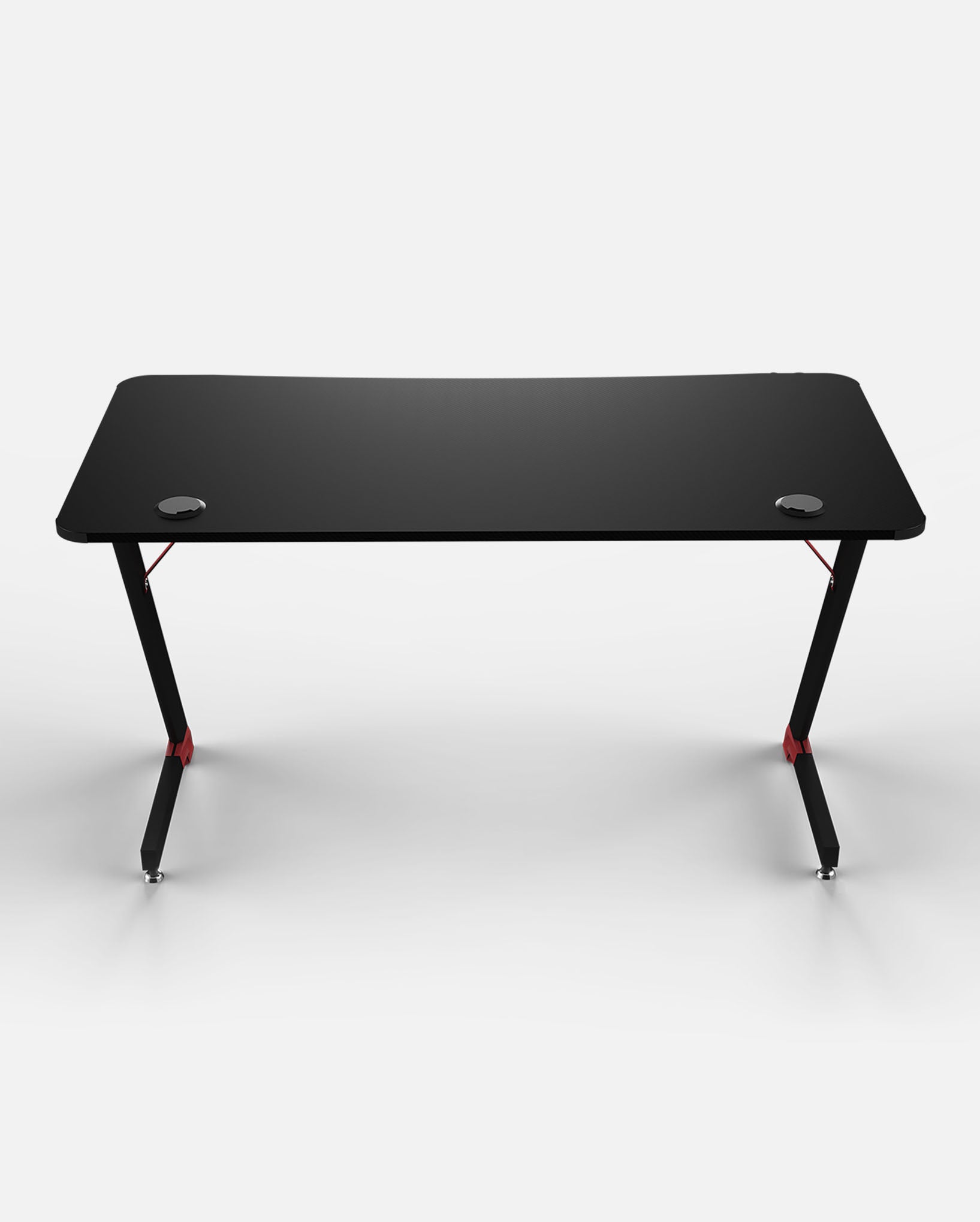 Essentials 120 Gaming Desk | LEDs, Headphone & Drink Mounts (Carbon Fibre Black, 120cm) Gaming Desk - Marcel Olsen