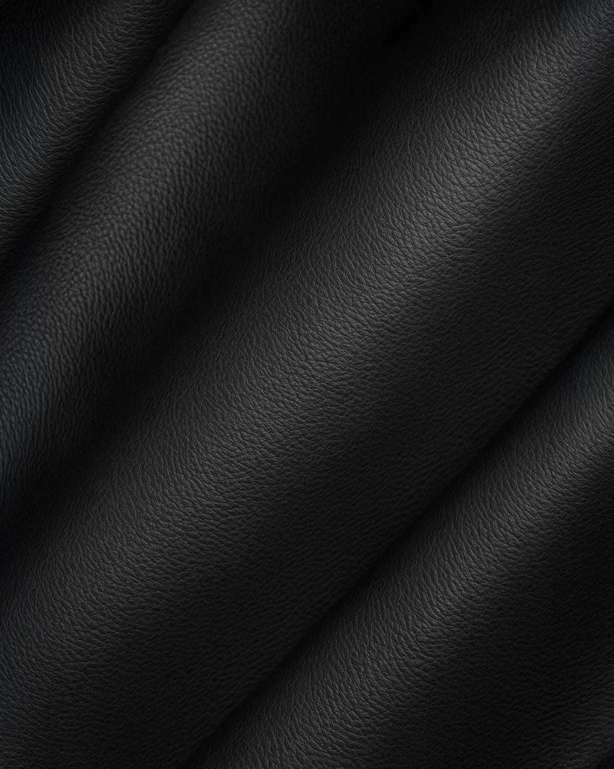 Berria Armchair Metal & Vegan Leather (Ebony Black) – Modern Industrial Ribbed Lounge Chair - Marcel Olsen