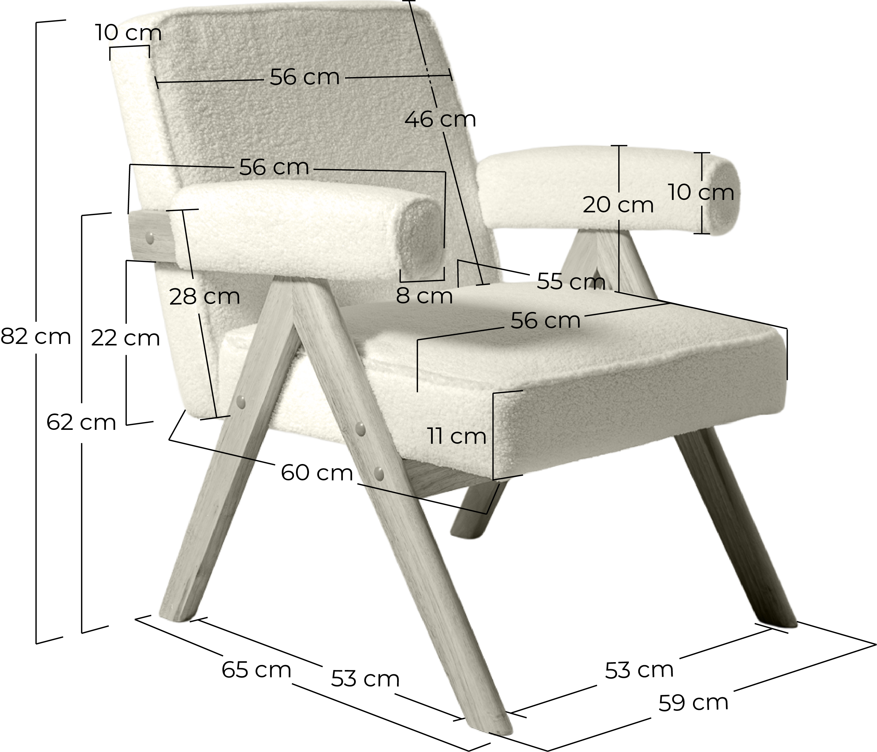 Product dimensions