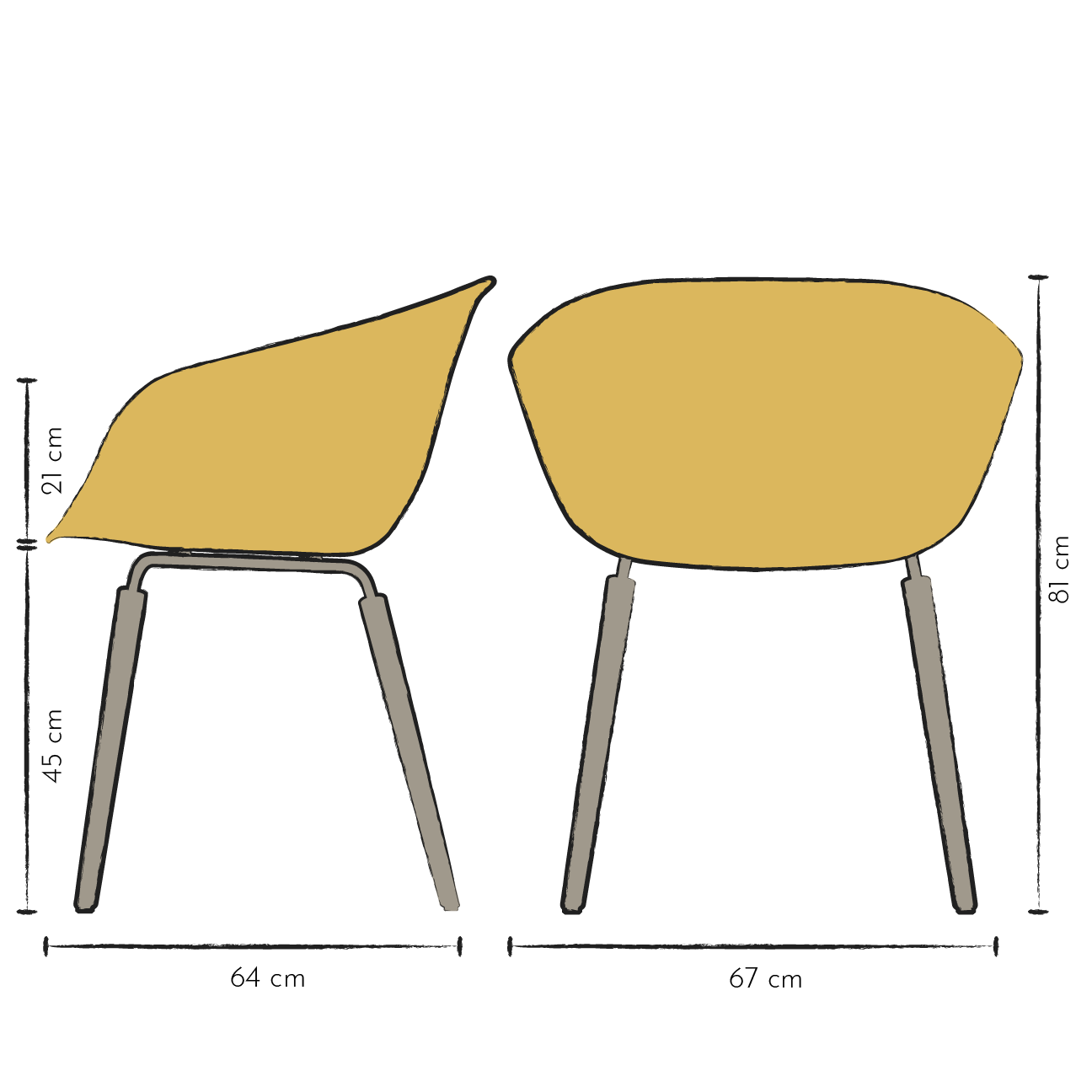 Product dimensions