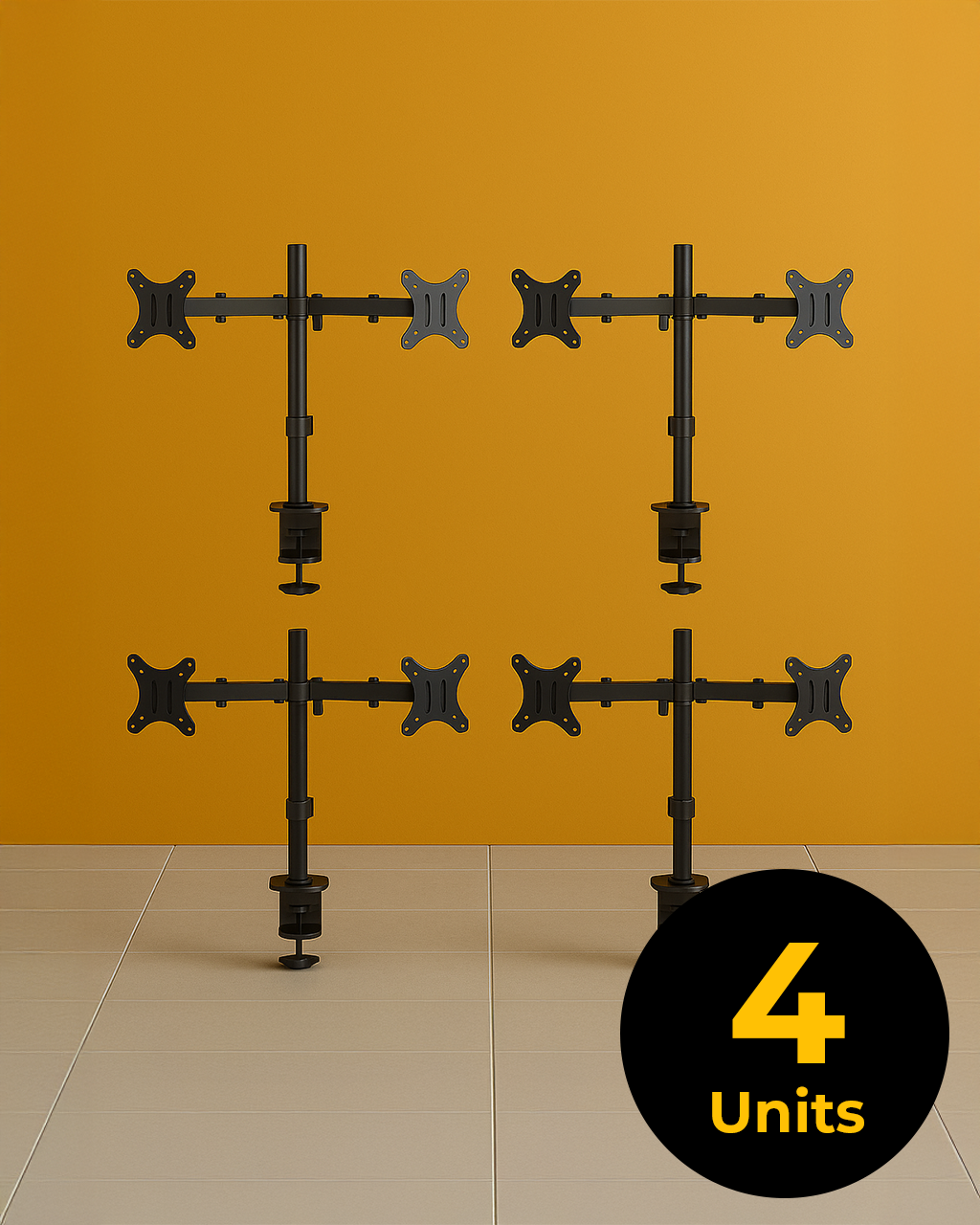 Dual Monitor Mount (4 Units) Outlet Products - Marcel Olsen