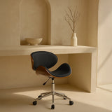 Ergonomic Danish Office Chair (Black, Wing) | Scandinavian Desk Chair Office Chair - Marcel Olsen