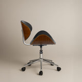 Ergonomic Danish Office Chair (Black, Wing) | Scandinavian Desk Chair Office Chair - Marcel Olsen