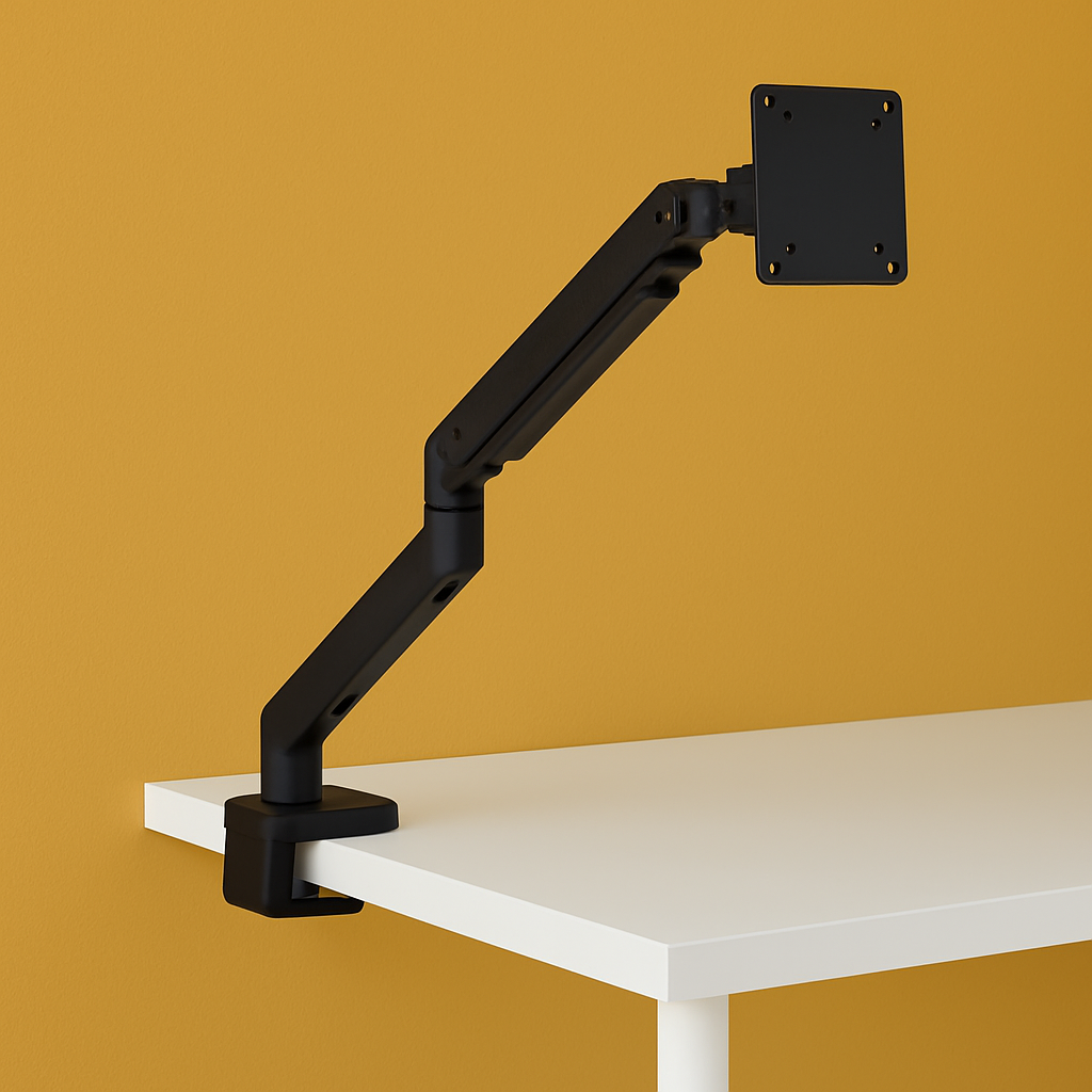 Monitor Arm Heavy-duty Gas Spring (Black) Monitor Mount - Marcel Olsen