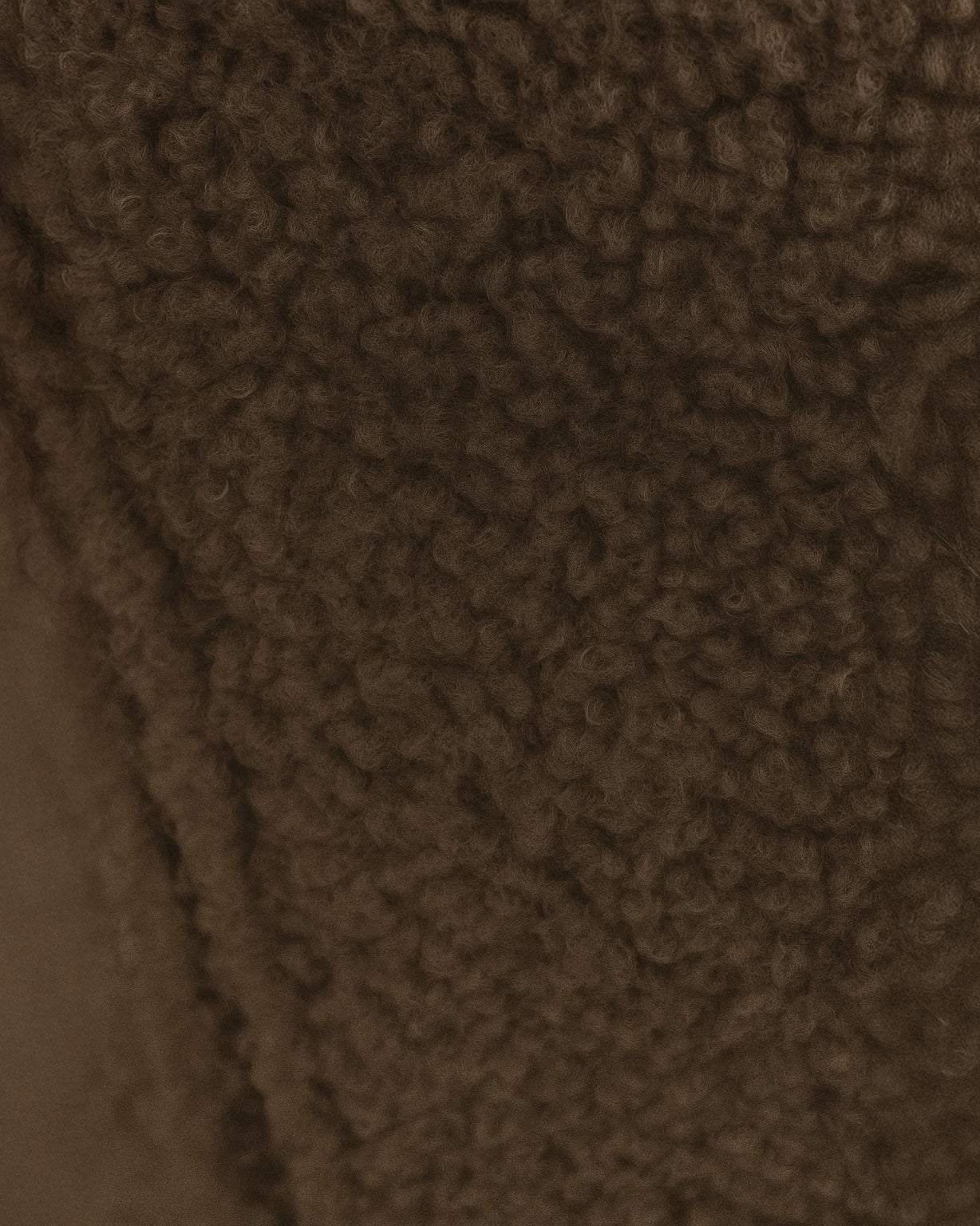 Sheepskin Fabric Sample - Brown - Marcel Olsen