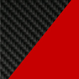 Core 120 Gaming Desk | LEDs, Headphone & Drink Mounts (Carbon Fibre Red, 120cm) Gaming Desk - Marcel Olsen