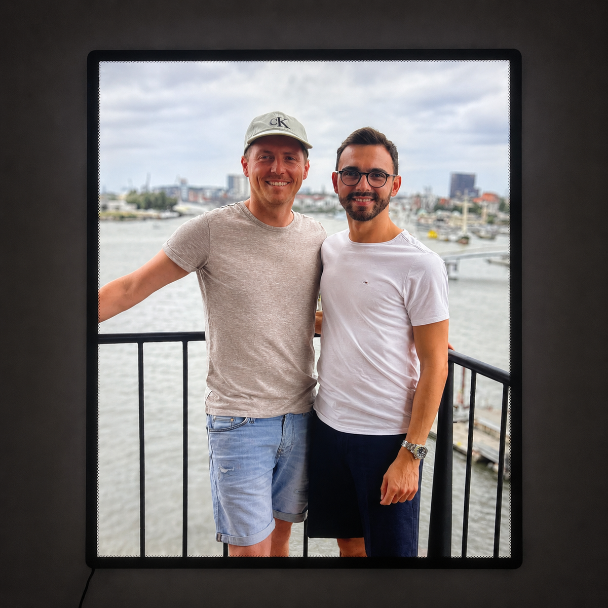 Friends by the Water