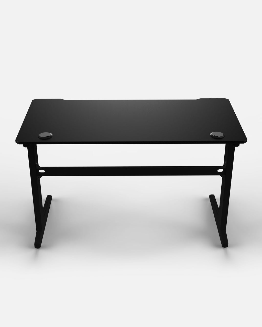 Core 120 Gaming Desk | LEDs, Headphone & Drink Mounts (Carbon Fibre Black, 120cm) (Outlet) Outlet Products - Marcel Olsen