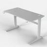 Core 120 Gaming Desk | LEDs, Headphone & Drink Mounts (Carbon Fibre White, 120cm) Gaming Desk - Gaming