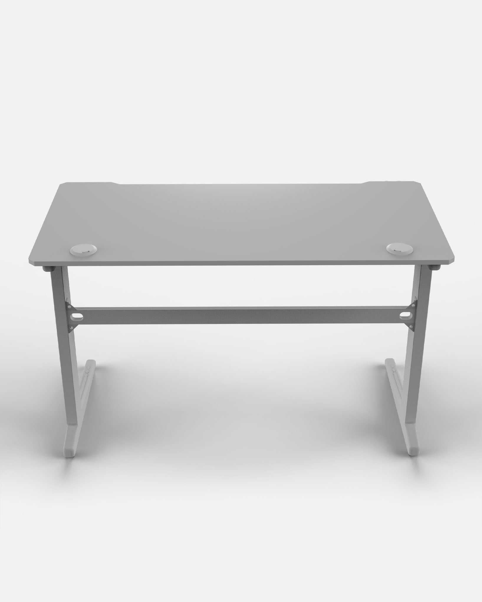 Core 120 Gaming Desk | LEDs, Headphone & Drink Mounts (Carbon Fibre White, 120cm) Gaming Desk - Gaming