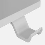 Core 120 Gaming Desk | LEDs, Headphone & Drink Mounts (Carbon Fibre White, 120cm) Gaming Desk - Gaming
