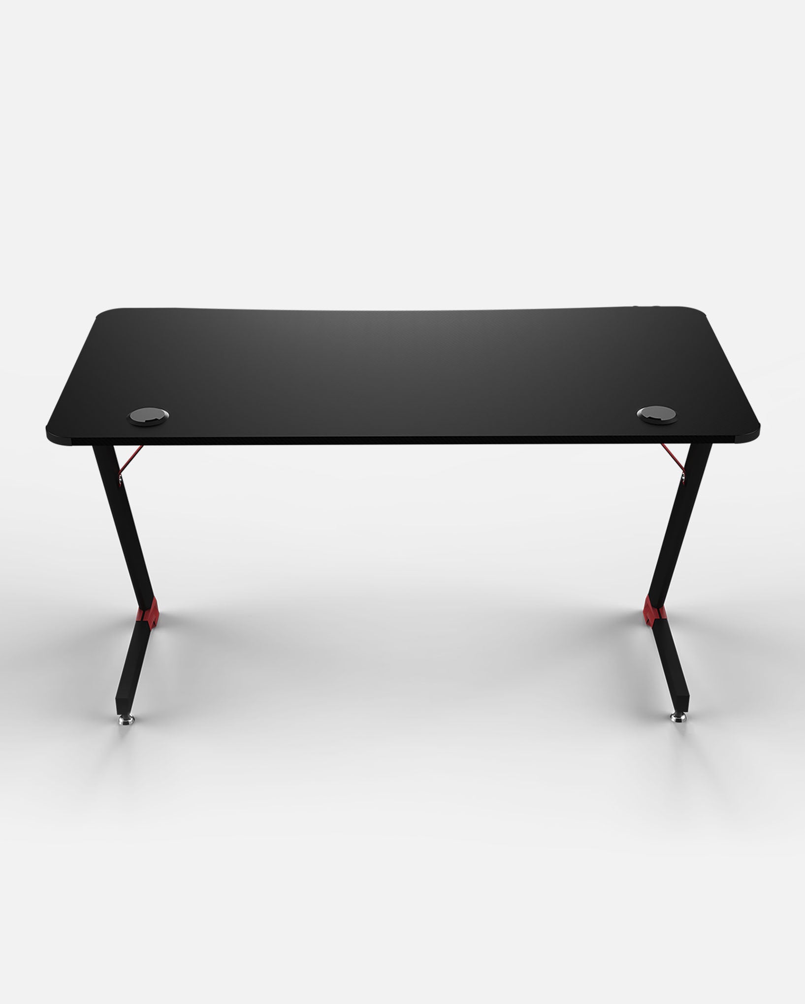Essentials 120 Gaming Desk | LEDs, Headphone & Drink Mounts (Carbon Fibre Black, 120cm) - Outlet Outlet Products - Marcel Olsen