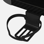 Pro 140 Gaming Desk Corner | LEDs, Headphone & Drink Mounts (Carbon Fibre Black, 140cm) Gaming Desk - Gaming