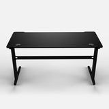 Core 140 Gaming Desk | LEDs, Headphone & Drink Mounts (Carbon Fibre Black, 140cm) Gaming Desk - Gaming