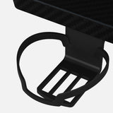 Core 140 Gaming Desk | LEDs, Headphone & Drink Mounts (Carbon Fibre Black, 140cm) Gaming Desk - Gaming