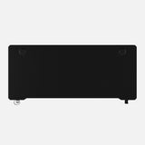 Core 140 Gaming Desk | LEDs, Headphone & Drink Mounts (Carbon Fibre Black, 140cm) Gaming Desk - Gaming