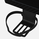 Core 140 Gaming Desk | LEDs, Headphone & Drink Mounts (Carbon Fibre Red, 140cm) Gaming Desk - Gaming
