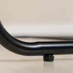 Berria Armchair Metal & Leather (Ebony Black) - Marcel Olsen