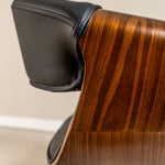 Ergonomic Danish Office Chair (Black, Curve) | Scandinavian Desk Chair (Outlet) Outlet Products - Marcel Olsen