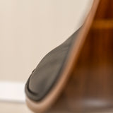 Ergonomic Danish Office Chair (Black, Curve) | Scandinavian Desk Chair Office Chair - Jacob Bek
