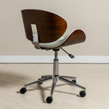 Ergonomic Danish Office Chair (White, Wing) | Scandinavian Desk Chair Office Chair - Jacob Bek