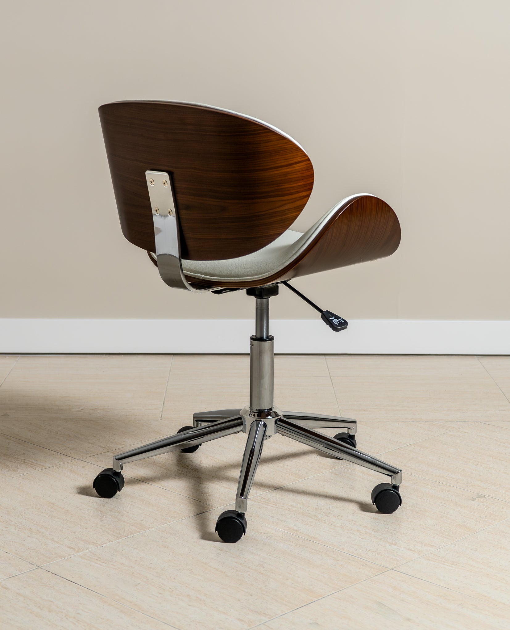 Ergonomic Danish Office Chair (White, Wing) | Scandinavian Desk Chair Office Chair - Jacob Bek