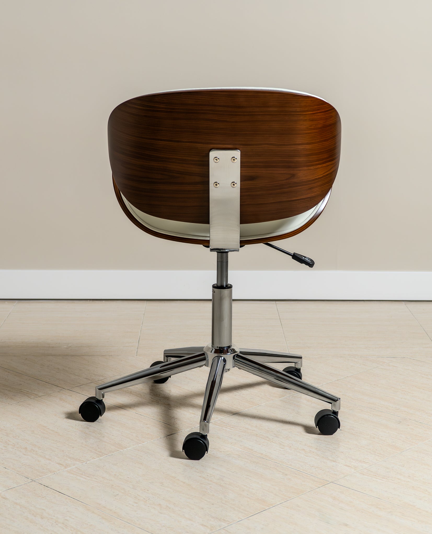 Ergonomic Danish Office Chair (White, Wing) | Scandinavian Desk Chair Office Chair - Jacob Bek