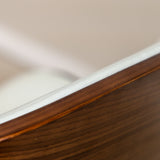 Ergonomic Danish Office Chair (White, Wing) | Scandinavian Desk Chair Office Chair - Jacob Bek