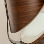 Ergonomic Danish Office Chair (White, Wing) | Scandinavian Desk Chair Office Chair - Marcel Olsen