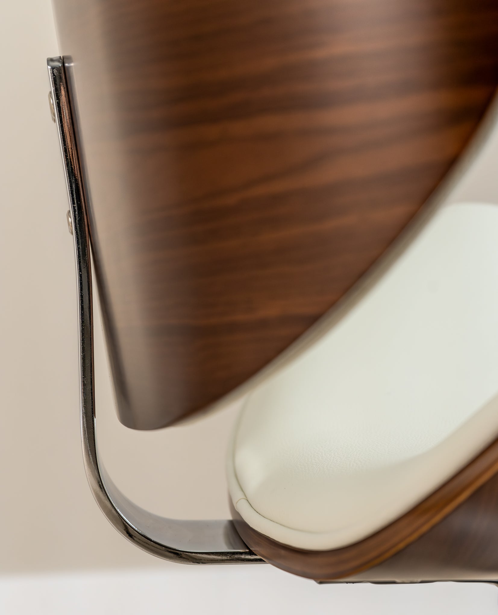 Ergonomic Danish Office Chair (White, Wing) | Scandinavian Desk Chair Office Chair - Jacob Bek