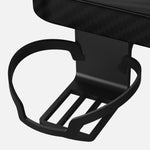 Pro 180 Gaming Desk Corner | Headphone & Drink Mounts (Carbon Fibre Black, 180cm) Gaming Desk - Gaming