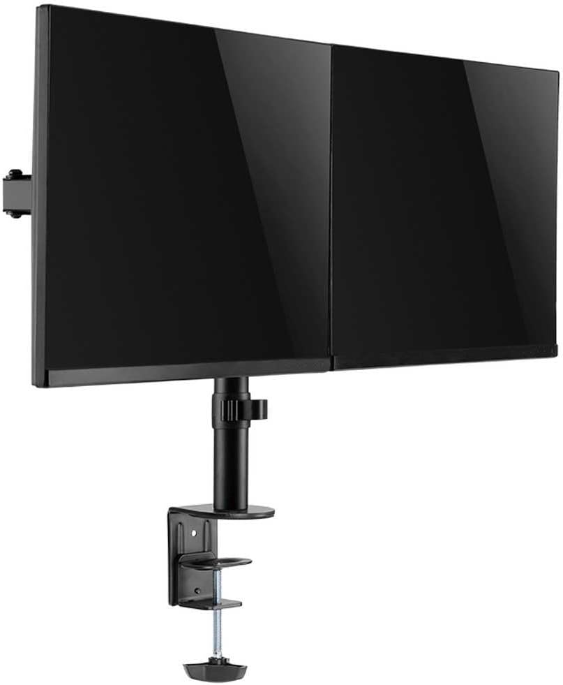 Dual Monitor Mount – Adjustable Desk Clamp Stand (VESA 75/100) - Outlet Gaming Monitor Mount - Marcel Olsen