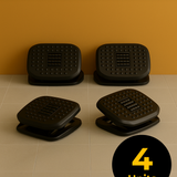 Adjustable Footrest With Massaging Rollers (4 Units) - Jacob Bek
