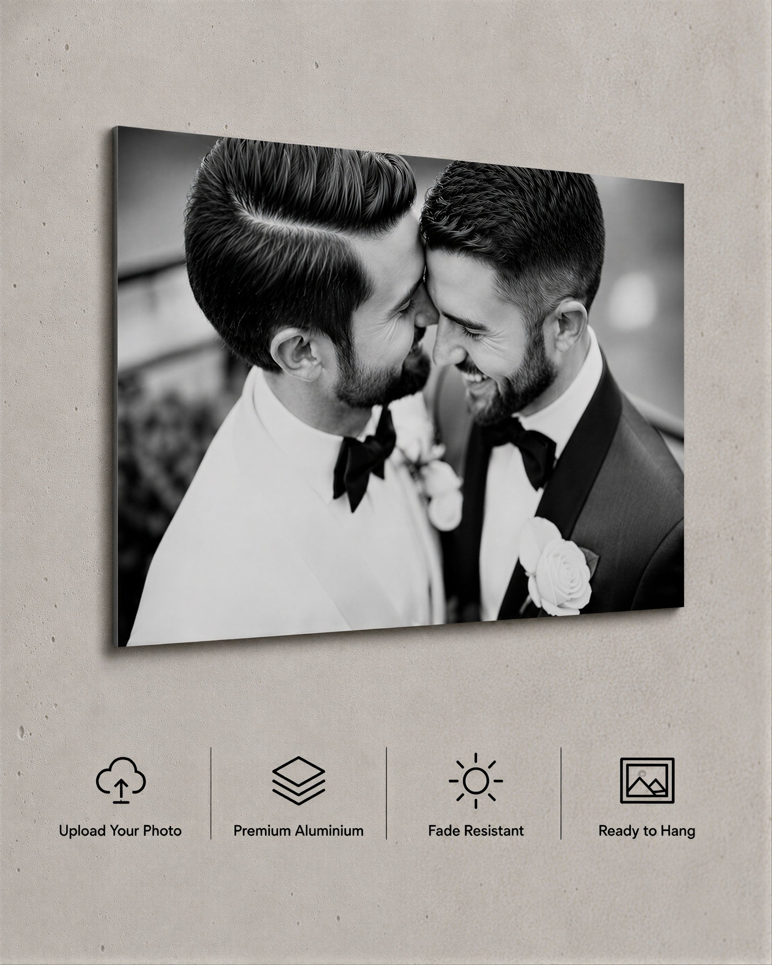 Custom Aluminium Frameless Photo Print