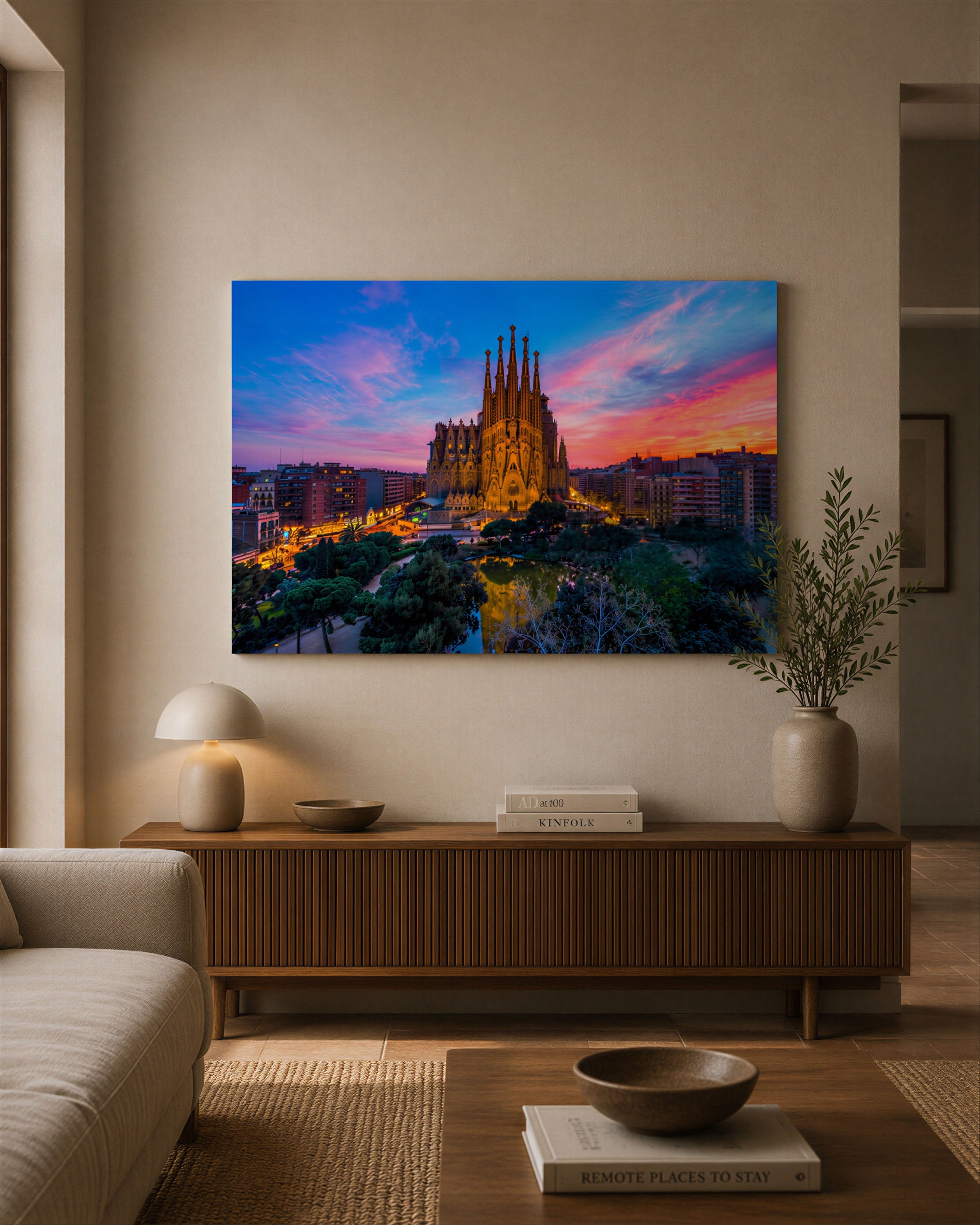 Custom Aluminium Frameless Photo Print