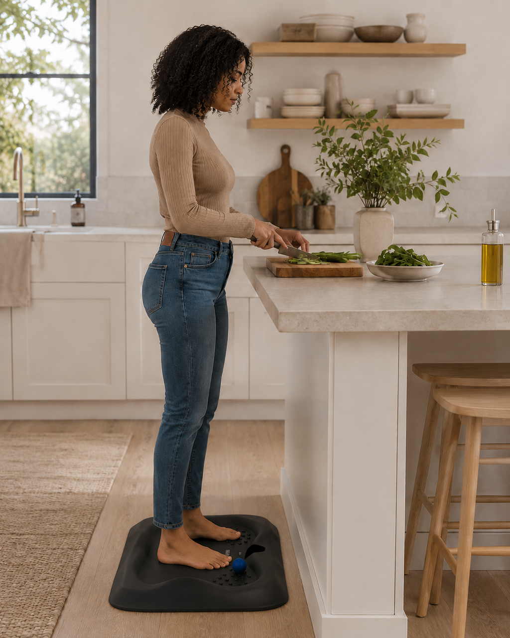 Anti-Fatigue Balance Mat with Massage Ball - Outlet Upsell Products - Marcel Olsen