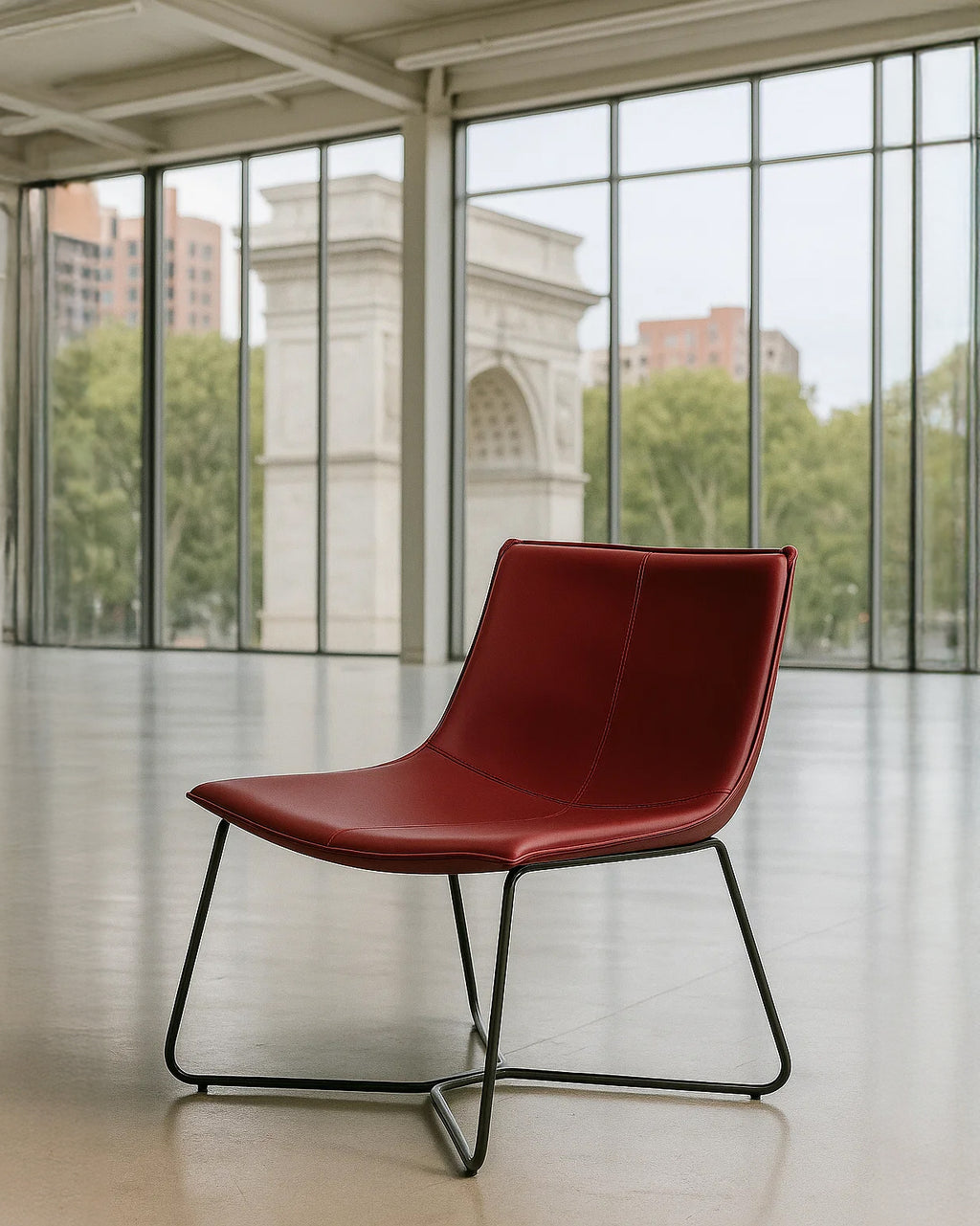 Bergondo Cocoon Accent Chair (London Brick Red ) – Outlet - Marcel Olsen