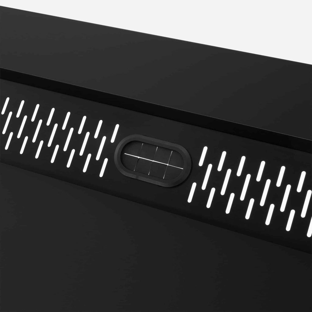 Electric Standing Desk (Black, 120cm) | Two Tier, Sit-Stand Desk - Outlet Electric Standing Desk - Marcel Olsen