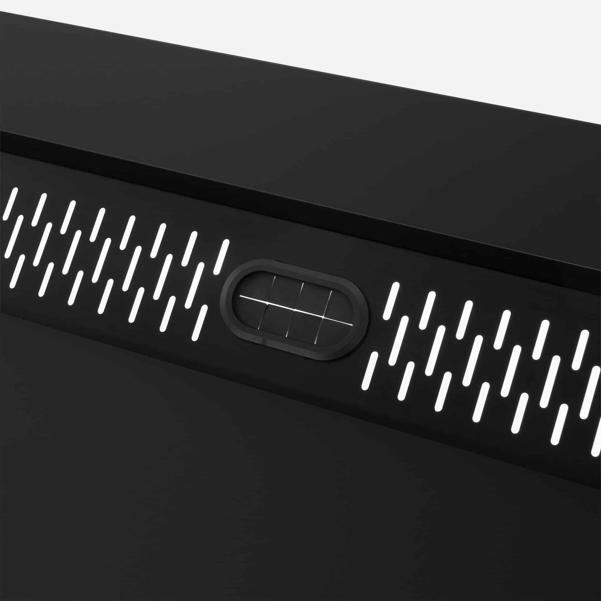 Electric Standing Desk (Black, 120cm) | Two Tier, Sit-Stand Desk - Outlet Electric Standing Desk - Marcel Olsen