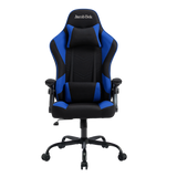 Gaming Chair Ergonomic (Blitz Blue) | Reclining, Adjustable Arms (Fabric) Gaming Chair - Jacob Bek Gaming