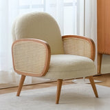 Boho Rotan Fauteuil (Beige) - Comfortabel, Boheemse Stijl