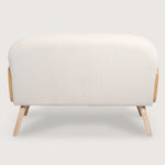 Boho Rattan Sofa (Beige) - Comfortable, Bohemian Style     - Marcel Olsen