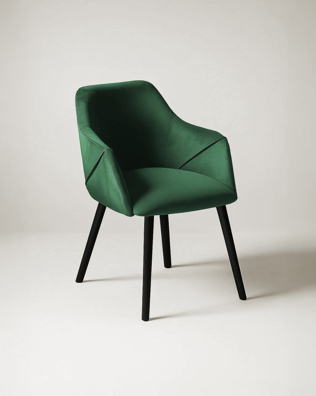 Bonanova Velvet Dining Chair – Set of 2 (Verdigris Green Fabric) – Outlet - Marcel Olsen