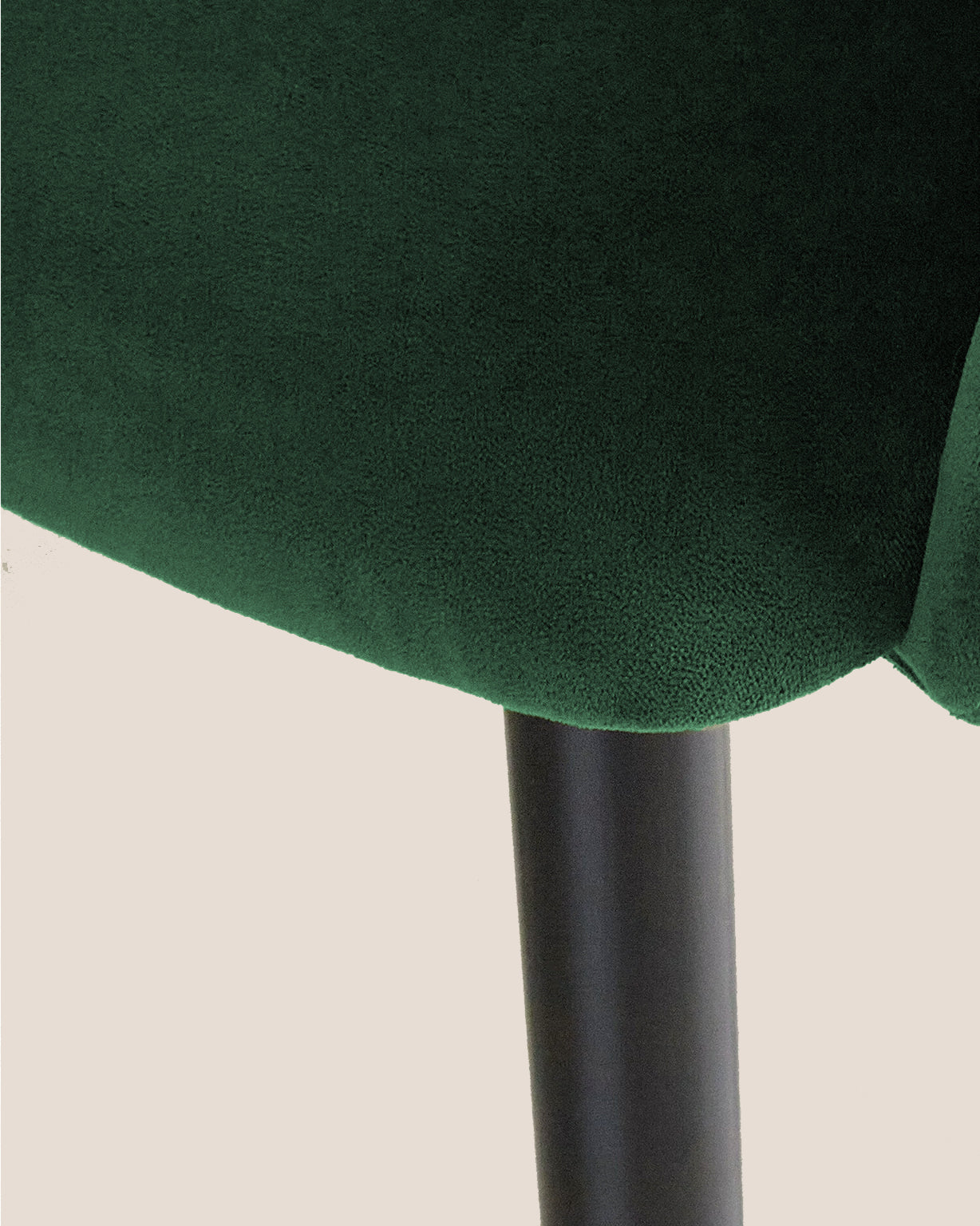 Bonanova Velvet Dining Chair (Verdigris Green Fabric) – Modern Upholstered Dining Chair with Armrests - Marcel Olsen