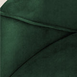 Bonanova Velvet Dining Chair (Verdigris Green Fabric) – Modern Upholstered Dining Chair with Armrests - Marcel Olsen