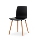 Casco Scandinavian Dining Chairs – Set of 4 (Jet Black) – Outlet - Marcel Olsen