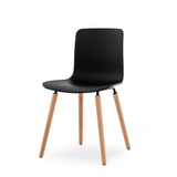 Casco Scandinavian Dining Chairs – Set of 4 (Jet Black) – Outlet - Marcel Olsen