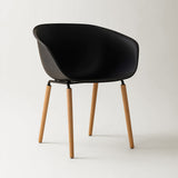 Casco Modern Dining Chair (Jet Black) – (4 Units) Outlet Products - Marcel Olsen